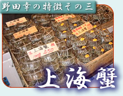 上海蟹の販売許可